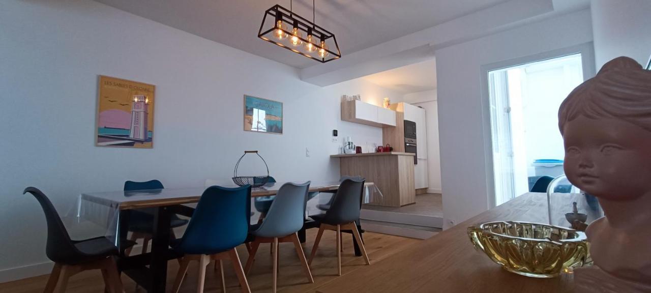 La Tribu -Maison Sablaise A 200M De La Grande Plage เลส์ซาบล์-โดล็อนน์ ภายนอก รูปภาพ